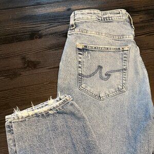 AG Saige High Rise Straight Leg Denim Women’s 30